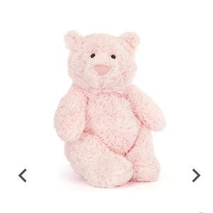 Jellycat Leola Pink Medium Bear Plush